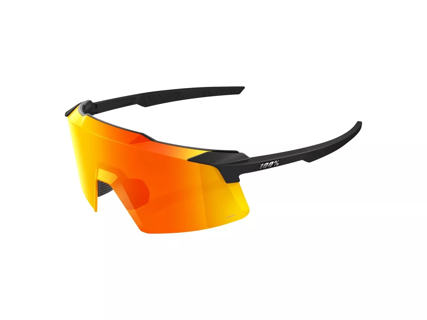 100% Aerocraft Hiper Black/Red Eyewear