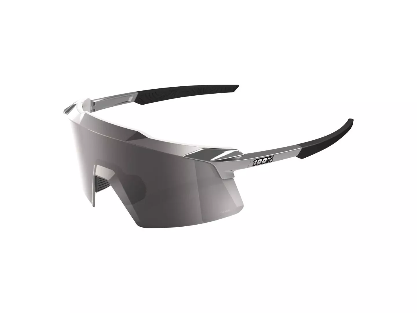 100% Aerocraft Hiper Silver Eyewear