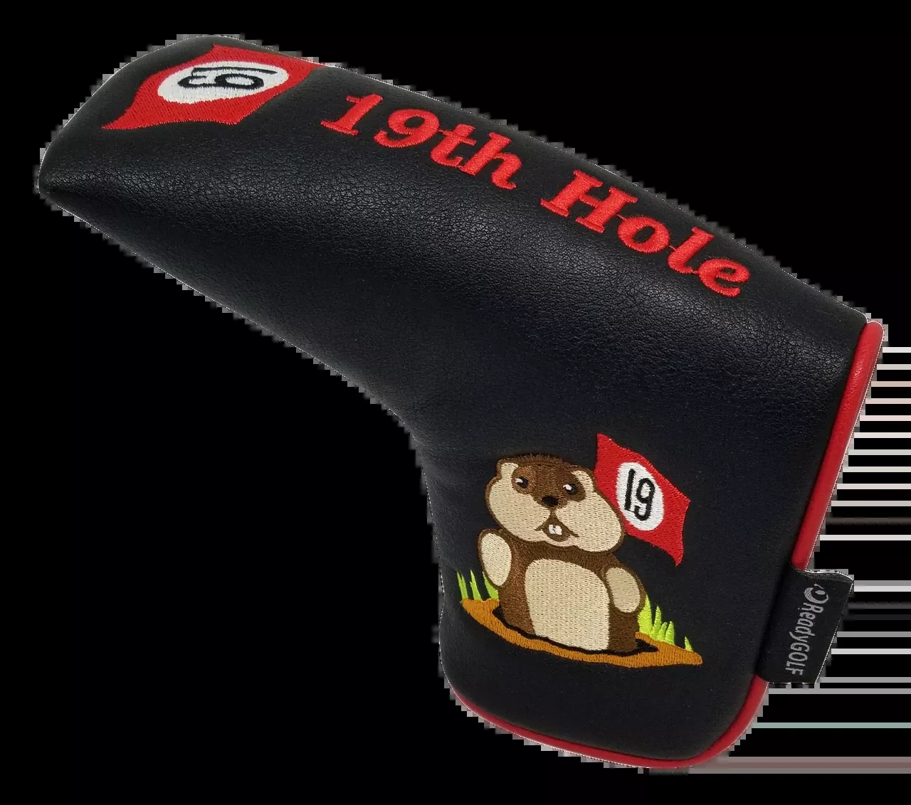 19th Hole Gopher Embroidered Putter Cover by ReadyGOLF - Blade
