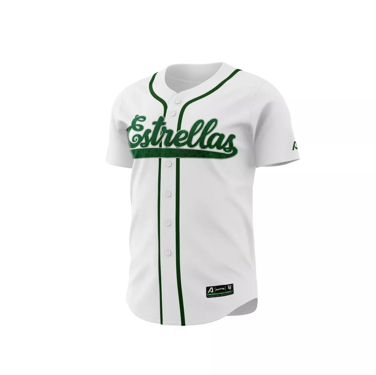 2024-2025 OFFICIAL Estrellas Orientales Full Button Jersey - White
