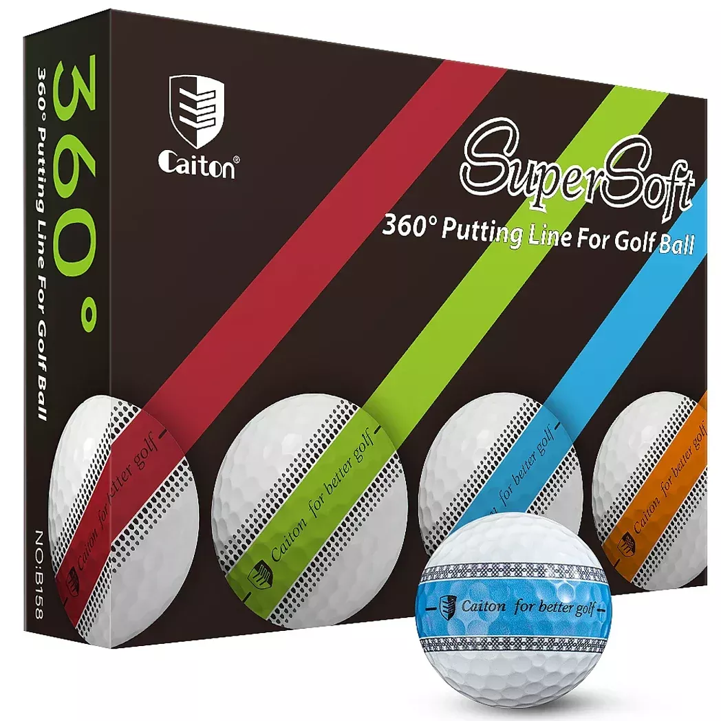3 Layer PU Golf BallsAccurate & Stable Putts