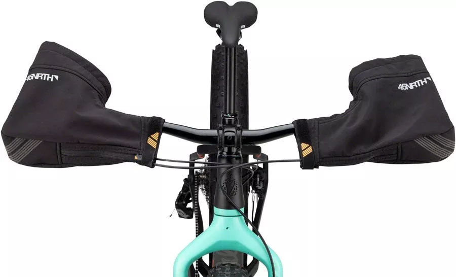45NRTH Draugenklaw Flat Bar Pogies - Black