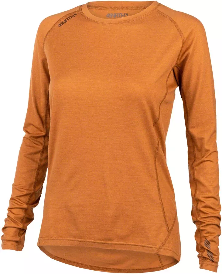 45NRTH Grunnur Wool Base Layer - Women's Cedar Sunrise Large