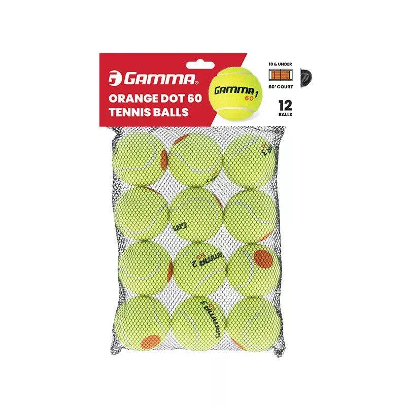 60 Orange Dot Tournament Ball 12pk