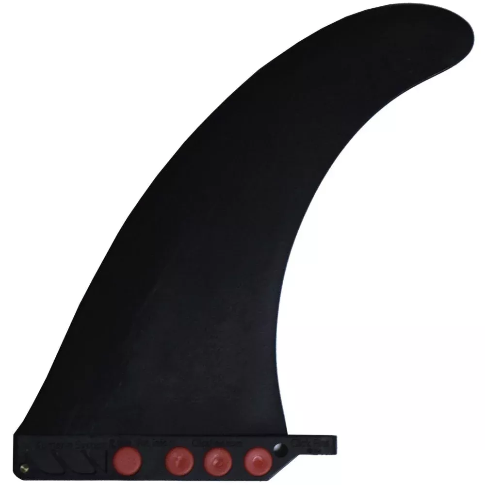 9" Tooless 'Click' Fin RIGID- Black