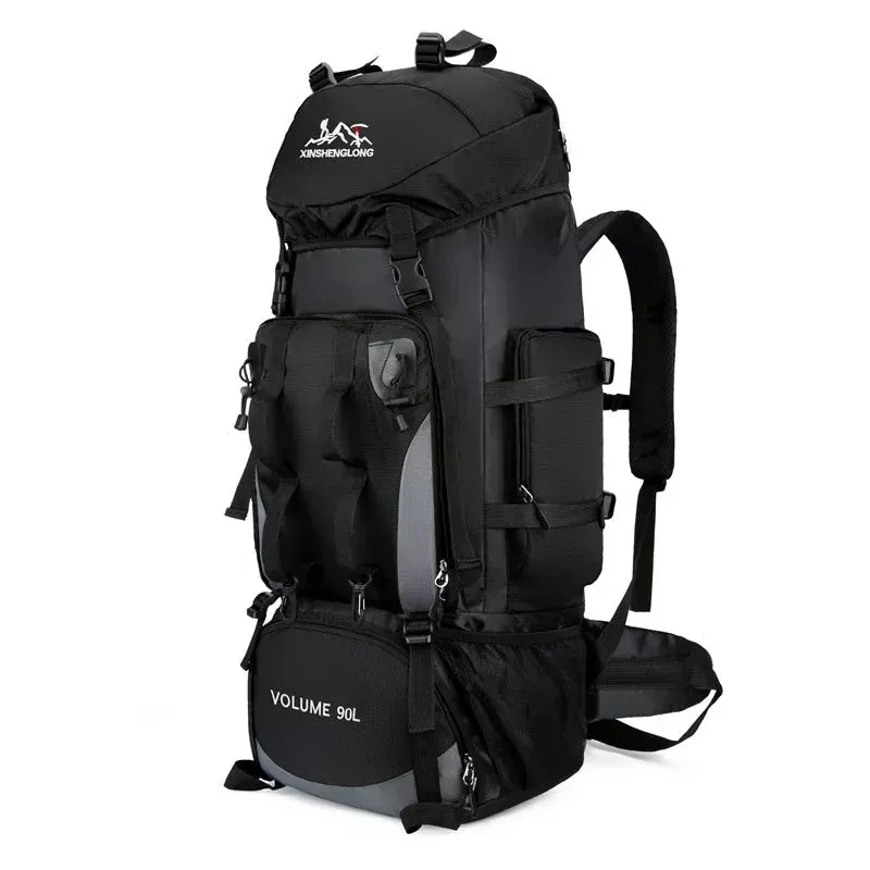 90L Waterproof Hiking Backpack Large Camping & Trekking Rucksack