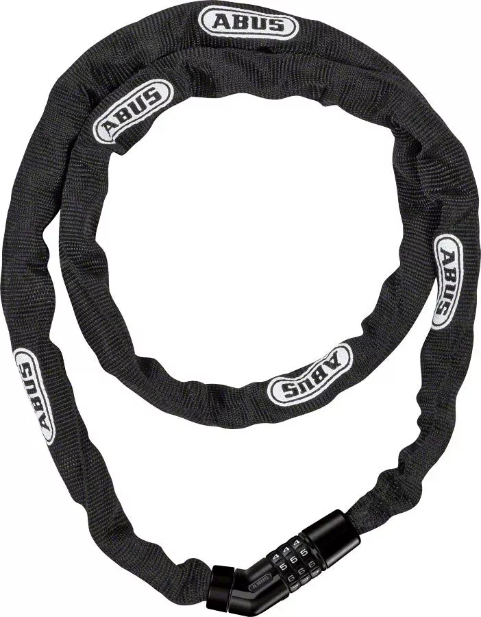ABUS Steel-O-Chain 4804C Combination Lock: 110/4mm Black