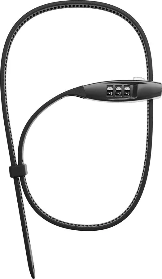 Abus Travel Guard 70 Combiflex Lock - Black
