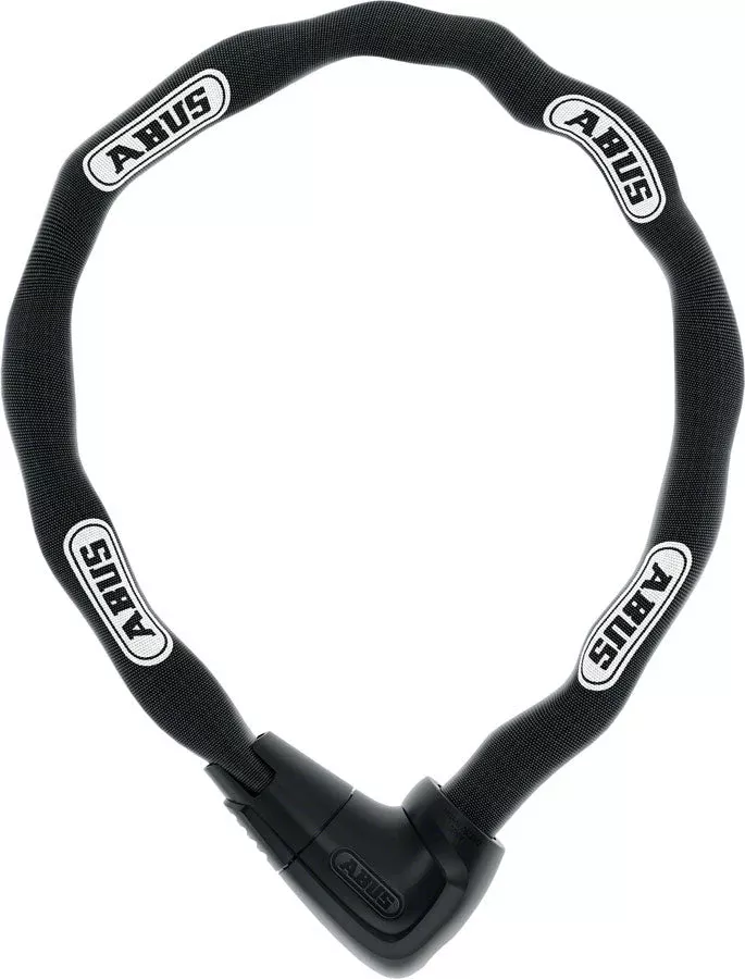 Abus9808K/170 Steel-O-Chain Key Lock - Black