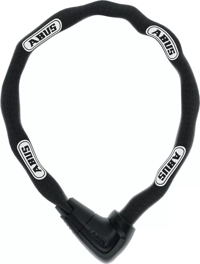 Abus9809K/140 Steel-O-Chain Key Lock - Black