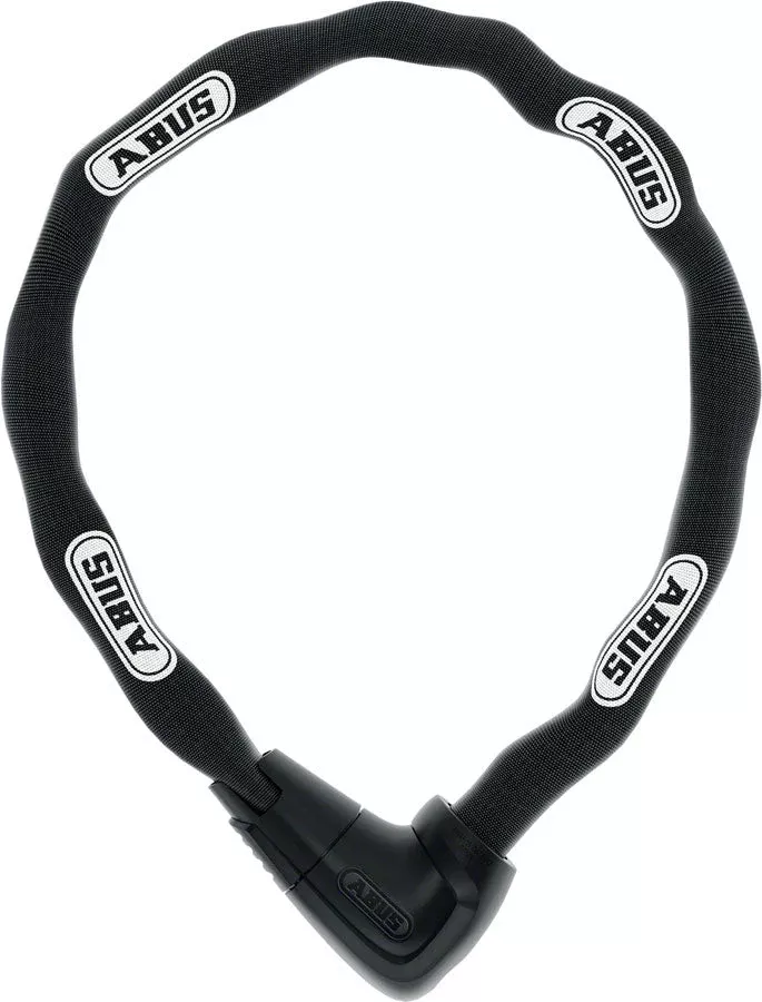Abus9809K/85 Steel-O-Chain Key Lock - Black