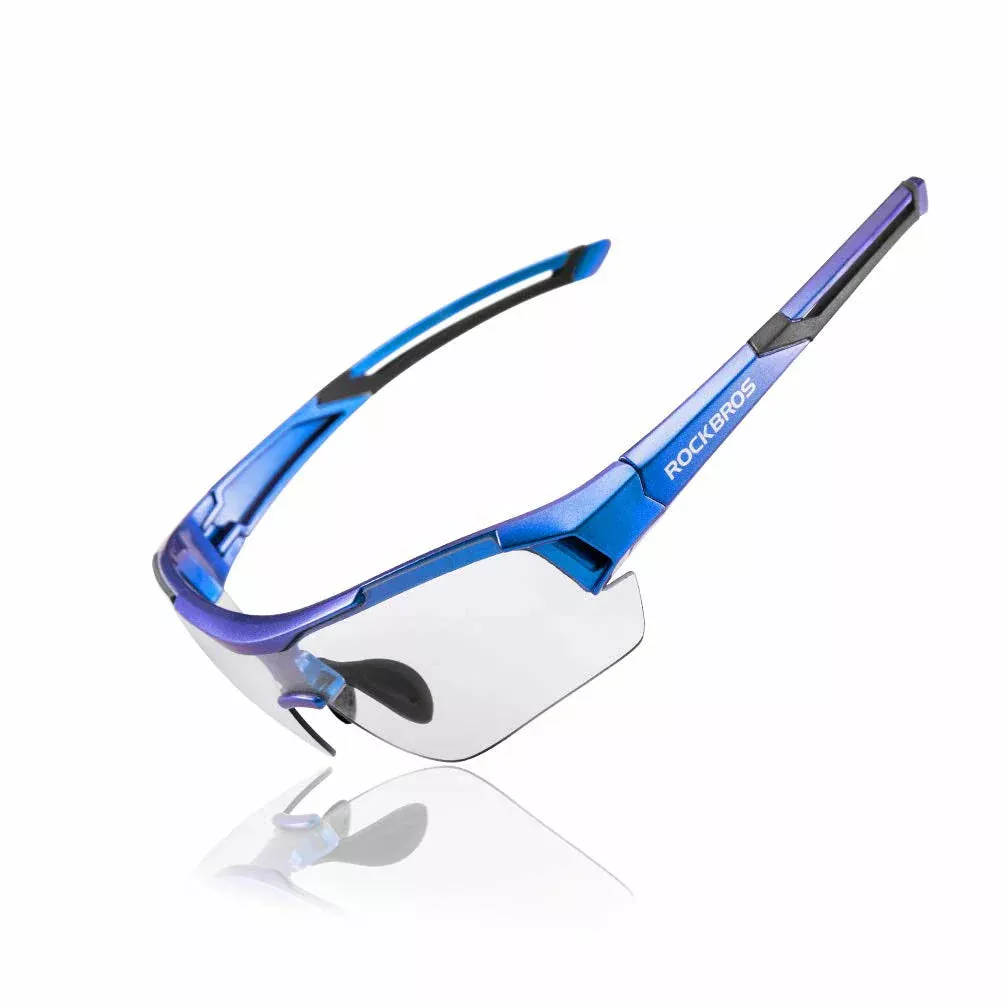 Adaptive Cycling Goggles with Complete UV Protection