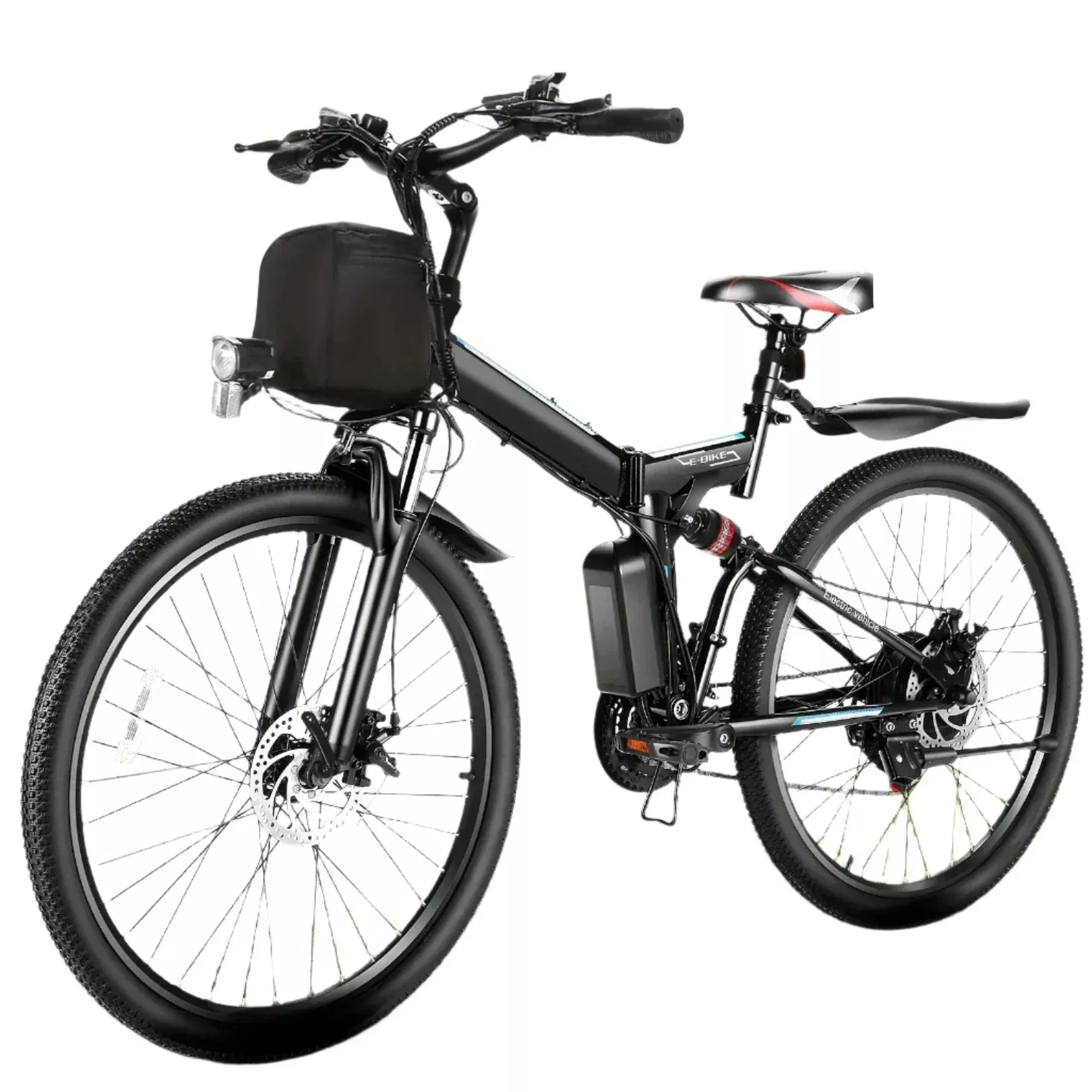 Adult Folding E-BikeCruise Control Removable Battery