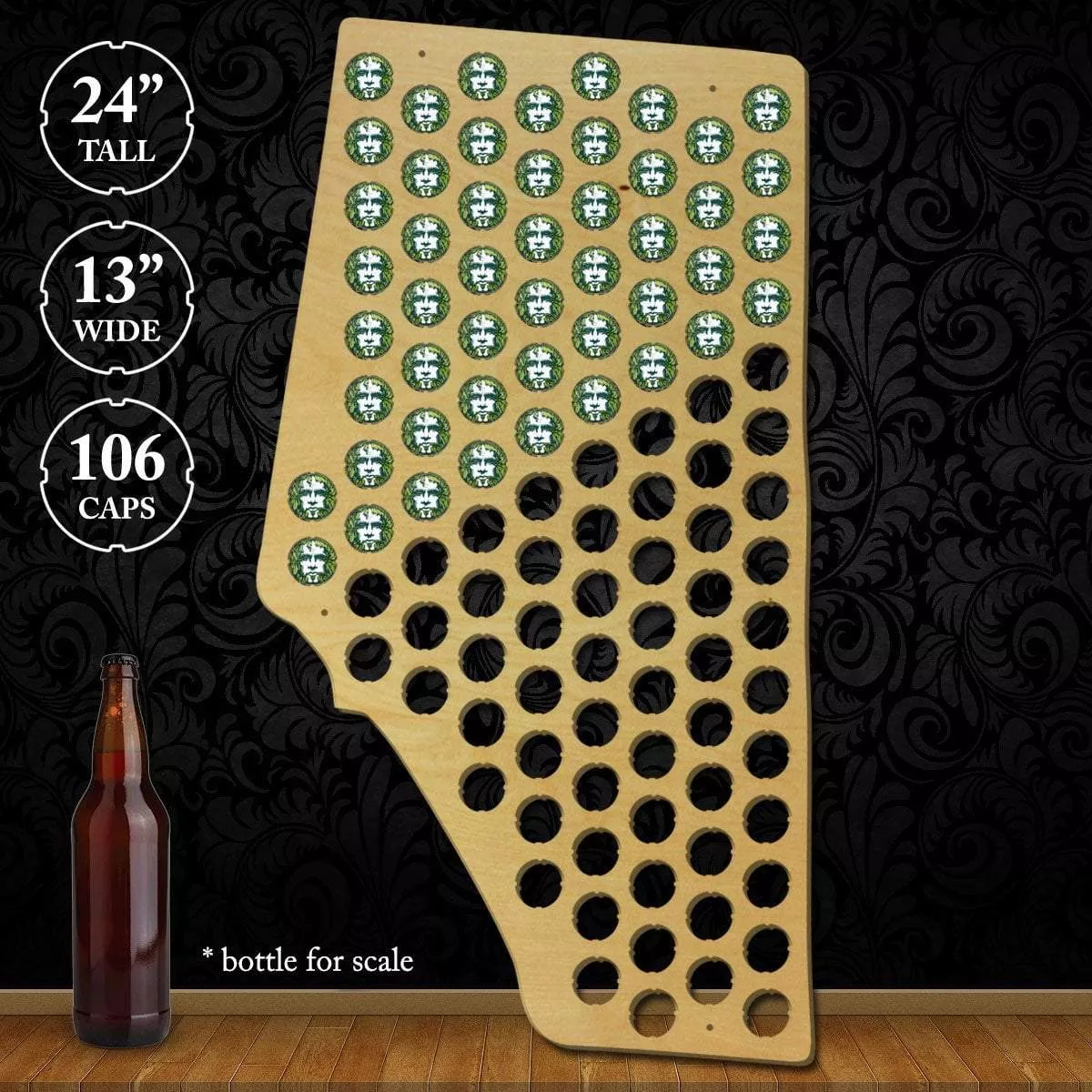 Alberta Beer Cap Map