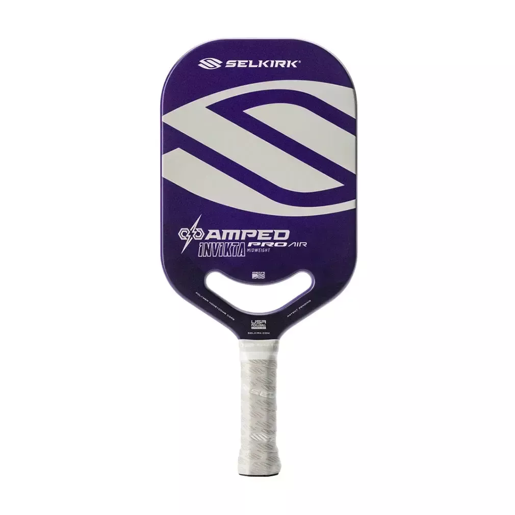Amped Pro Invikta Pickleball Paddle Purple