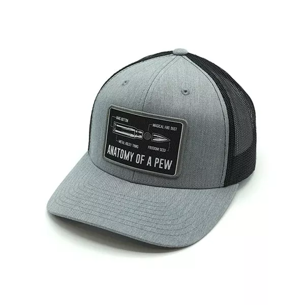 Anatomy Of A Pew Woven Patch Hat