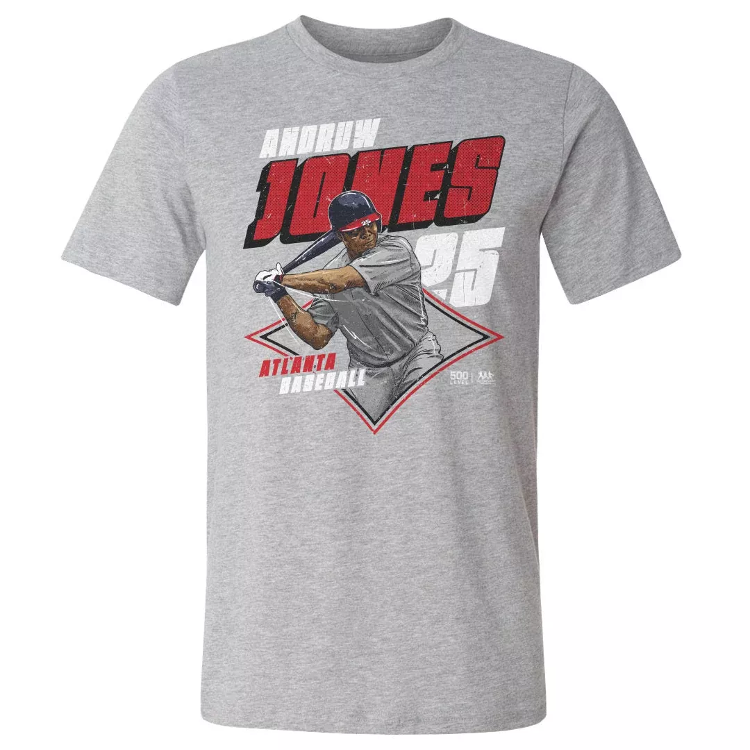 Andruw Jones Atlanta Diamond WHT