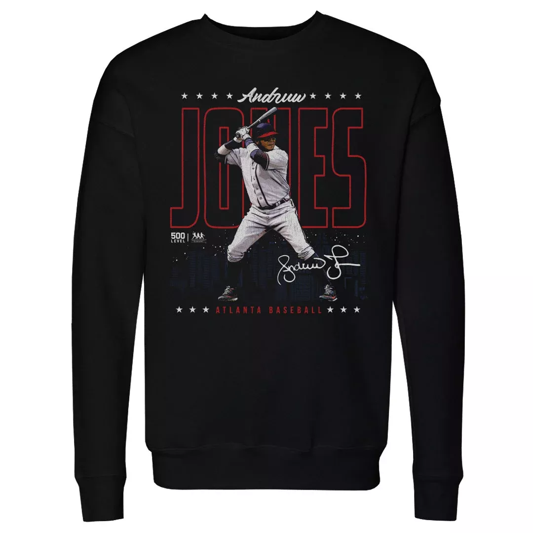 Andruw Jones Atlanta Gritty WHT