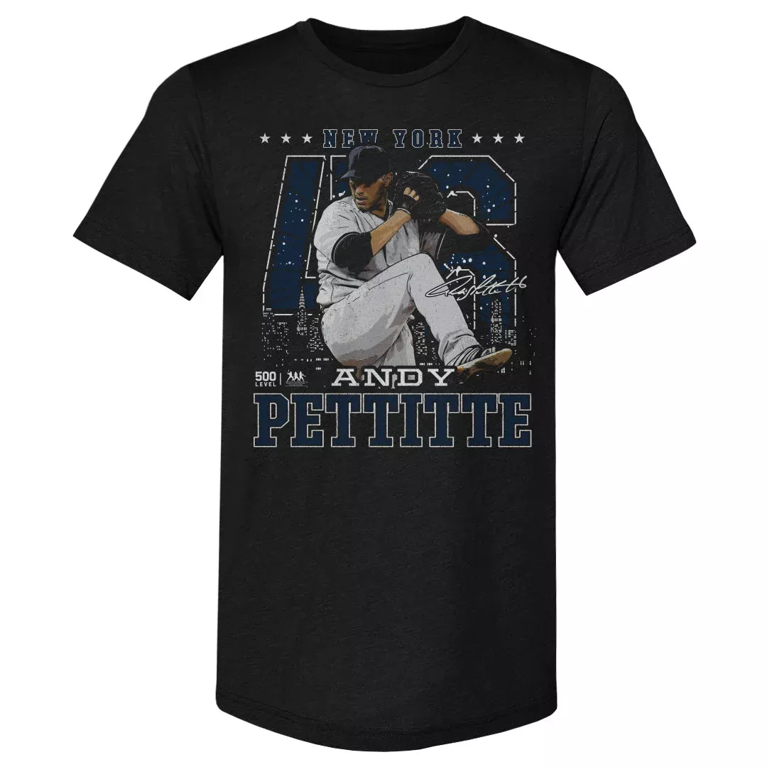 Andy Pettitte New York Y Gritty WHT