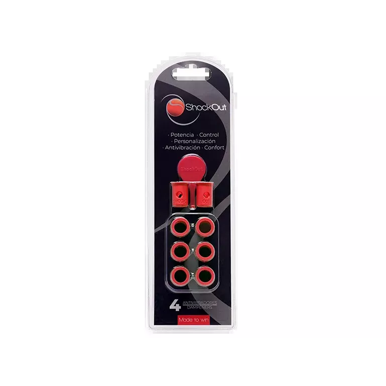 Antivibrador Shock Out Rojo