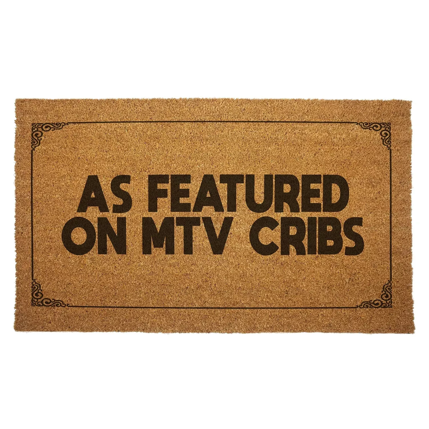As Featured on Cribs Door Mat