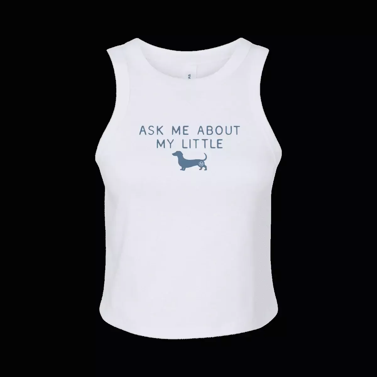 Ask Me About My Little Weiner Tank Top