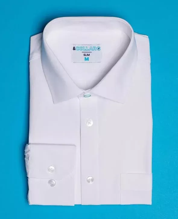 Atlantic long Sleeve White Shirt