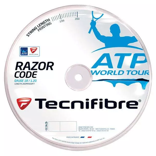 ATP Razor Code 1.20MM/18G Tennis String Reel Blue