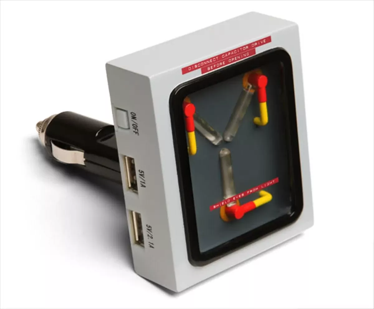 Back to the Future - Flux Capacitor USB Car Charger