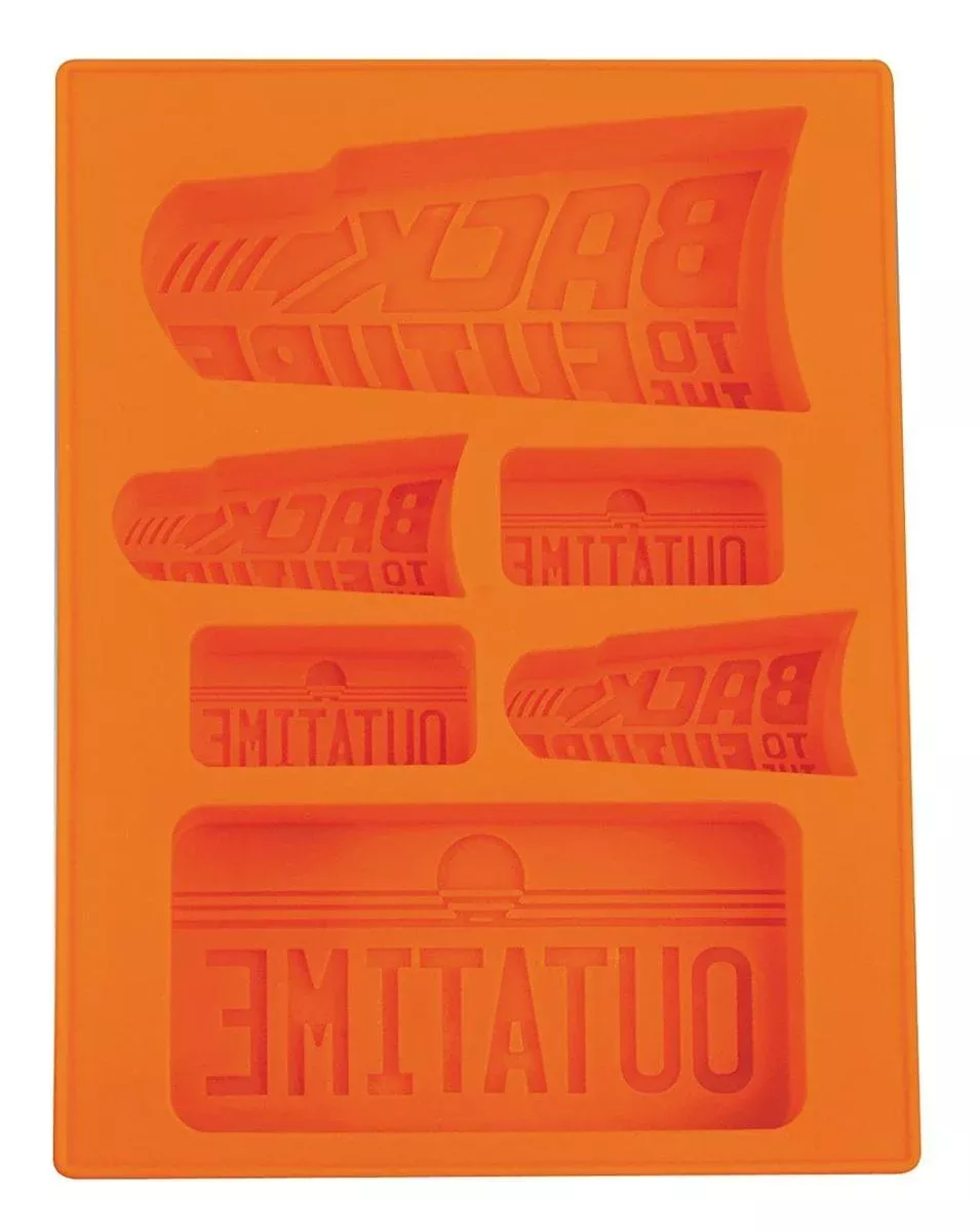 Back to The Future Logo Silicone Ice Cube Tray