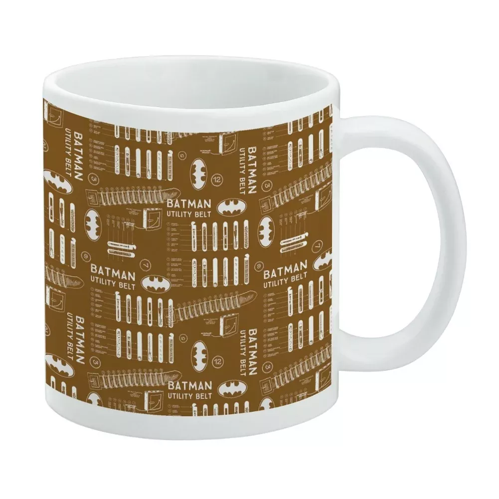 Batman - Batman Utility Belt Pattern Mug