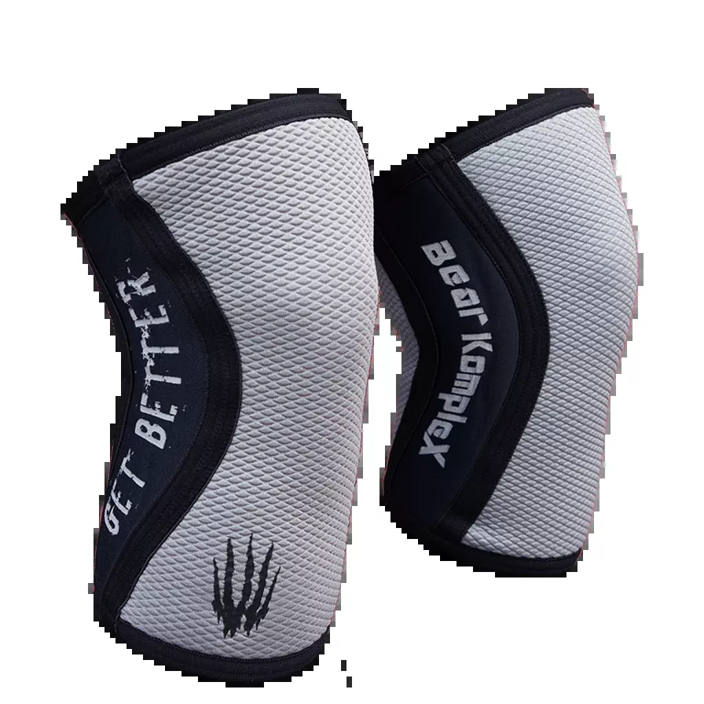 Bear KompleX Knee Sleeves - Grey Sharkskin