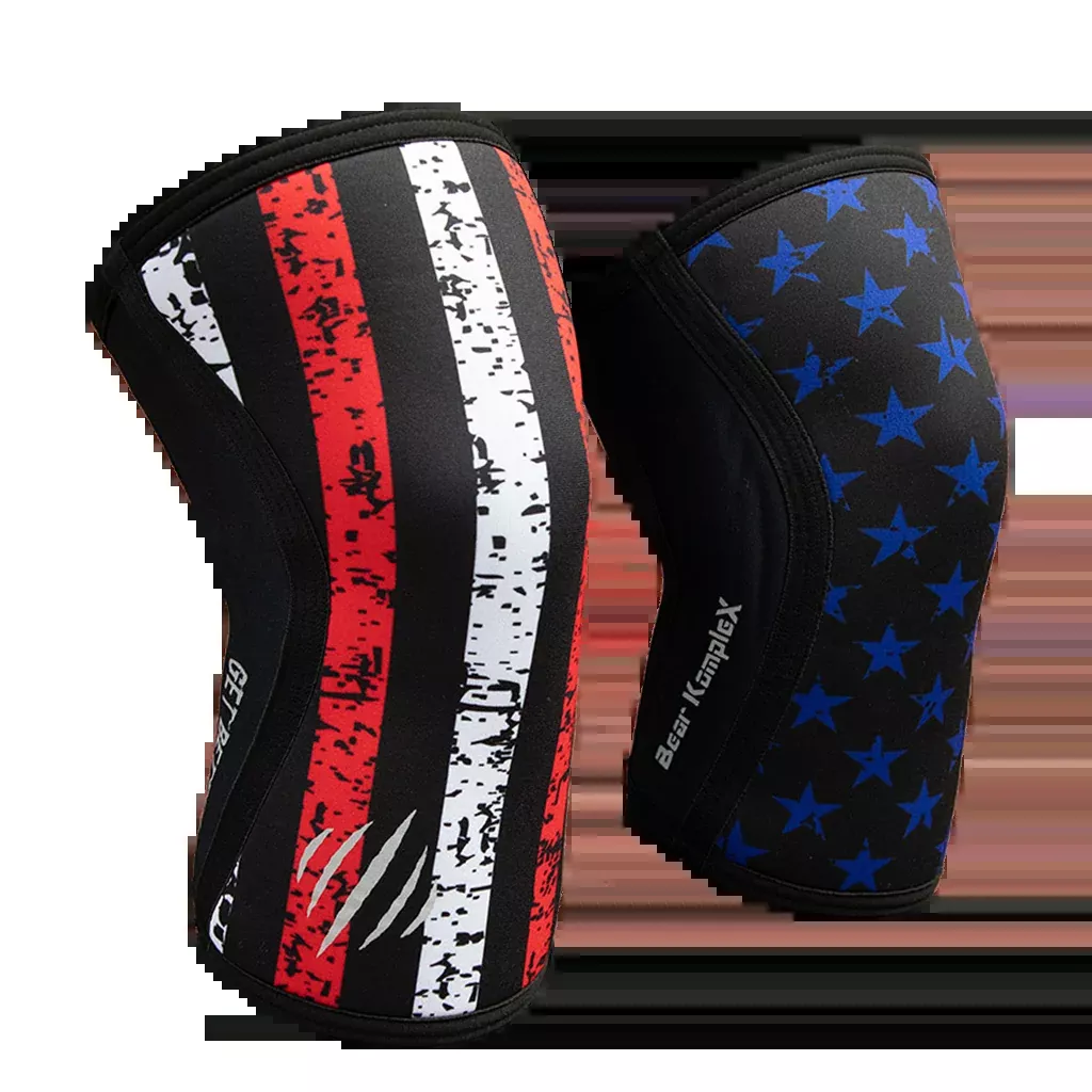 Bear KompleX Knee Sleeves - Stars & Stripes