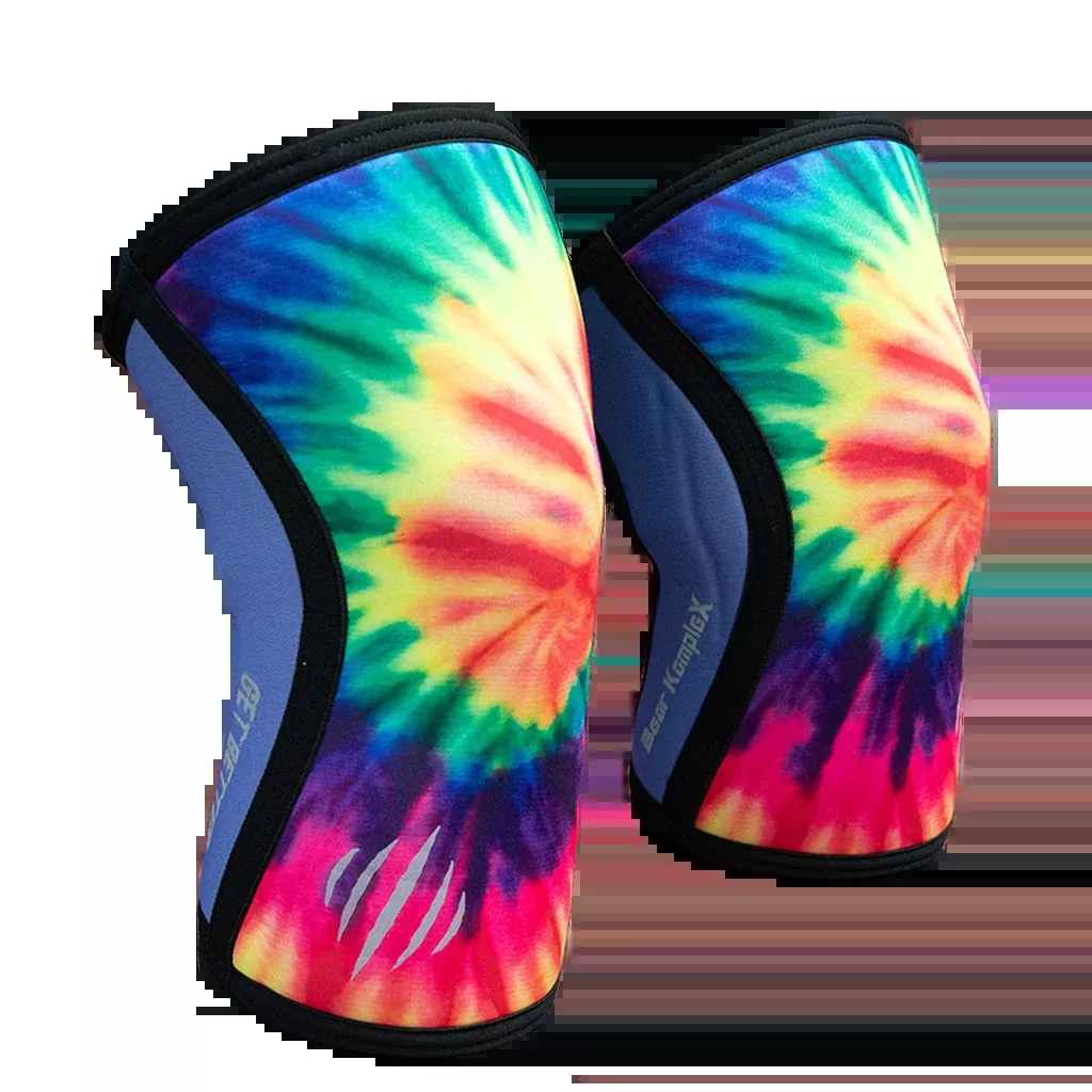 Bear KompleX Knee Sleeves - Tie Dye