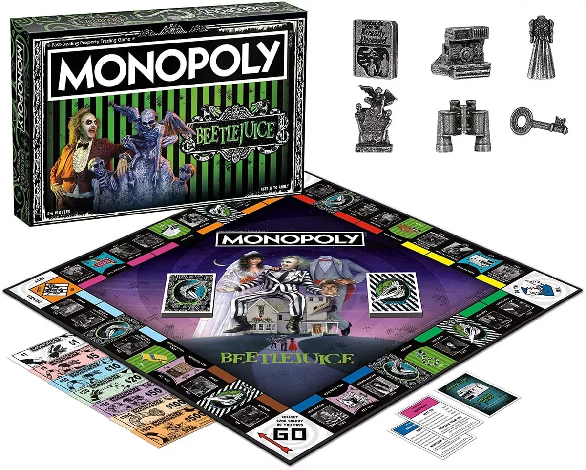 Beetlejuice - Monopoly Board Game | For 2-6 Players