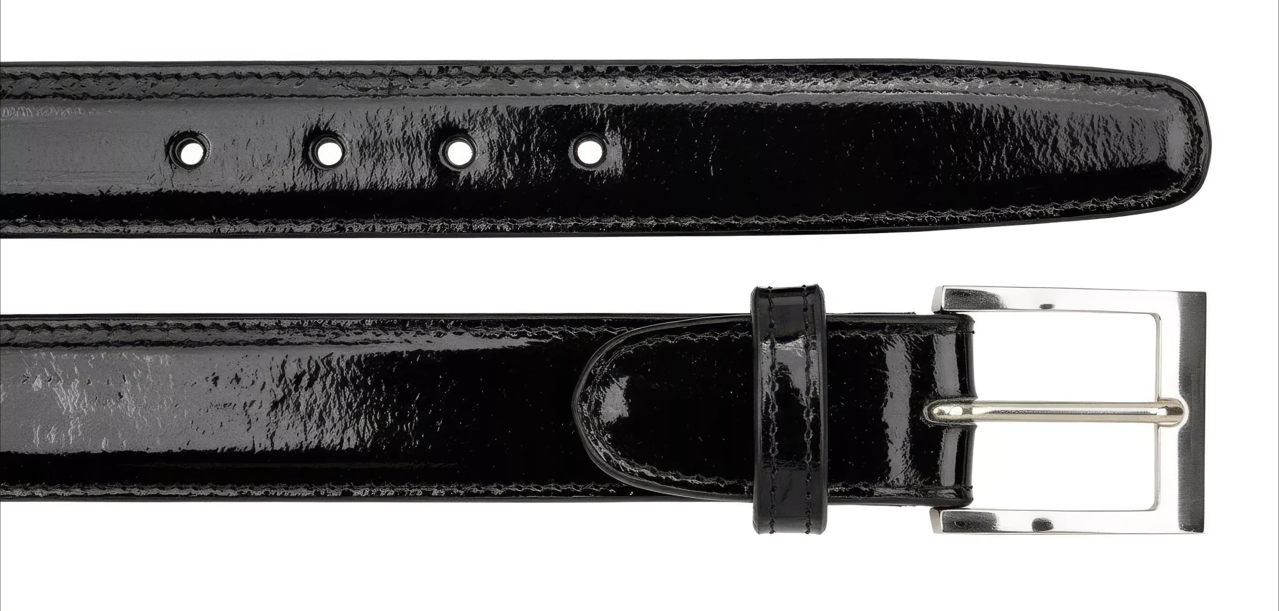 Belvedere Eel Belt- Black