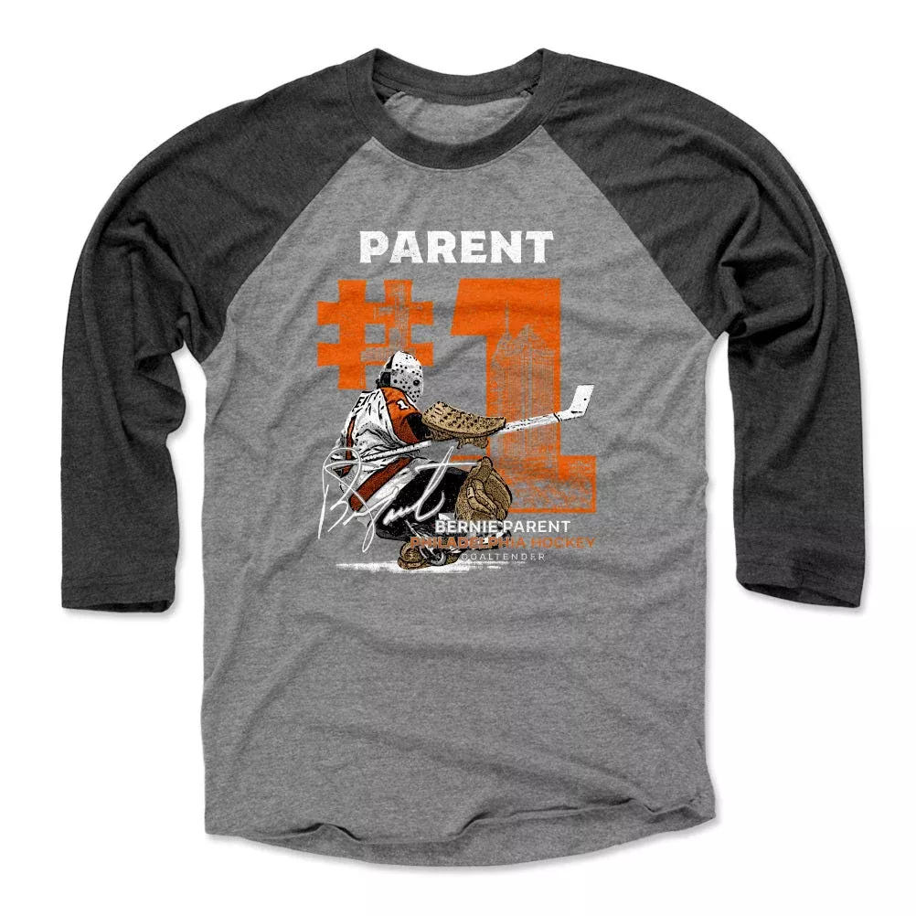 Bernie Parent Throwback Number WHT