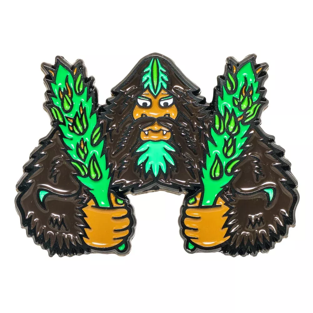 Bigfoot Bud Guardian Pin