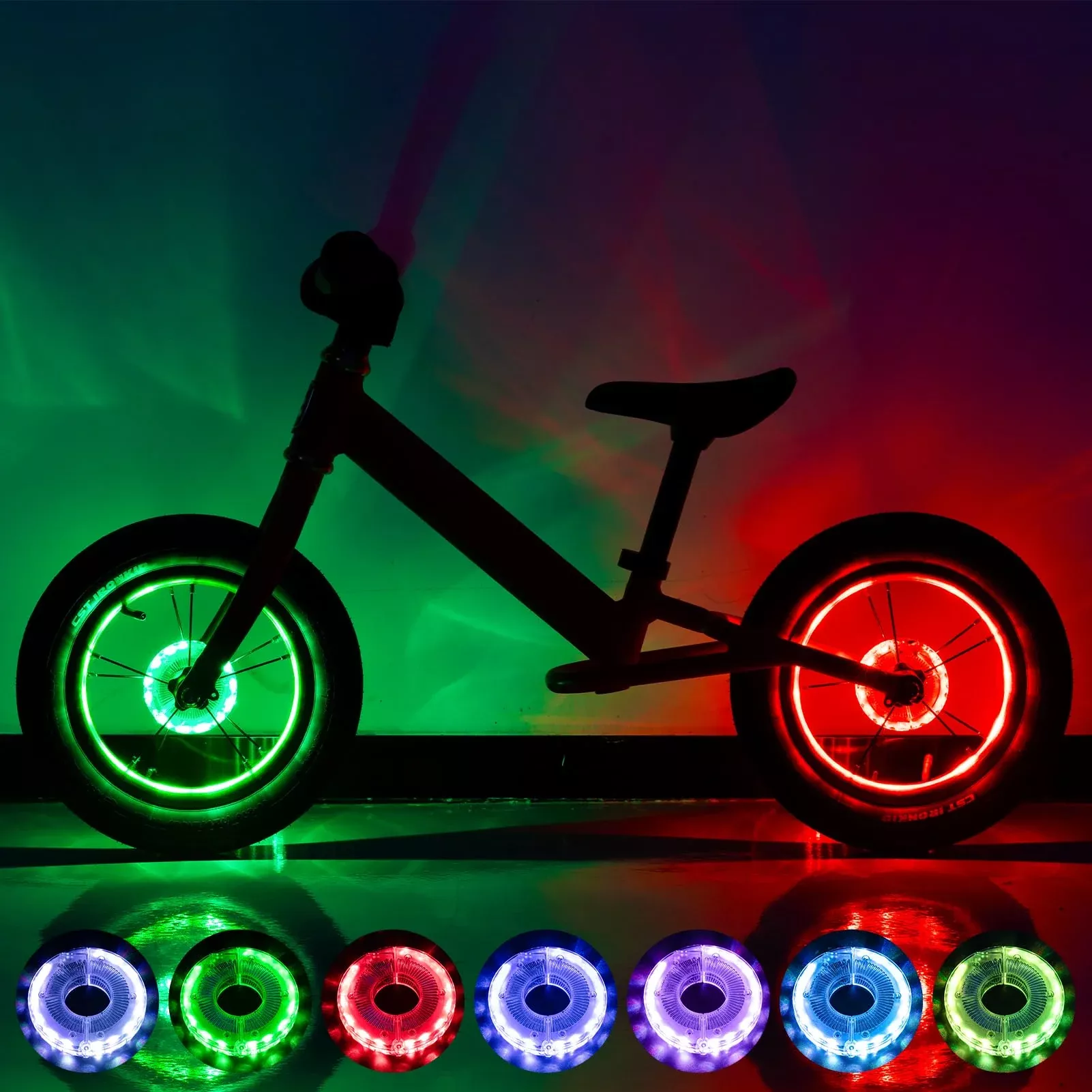 Bike Wheel Light USB