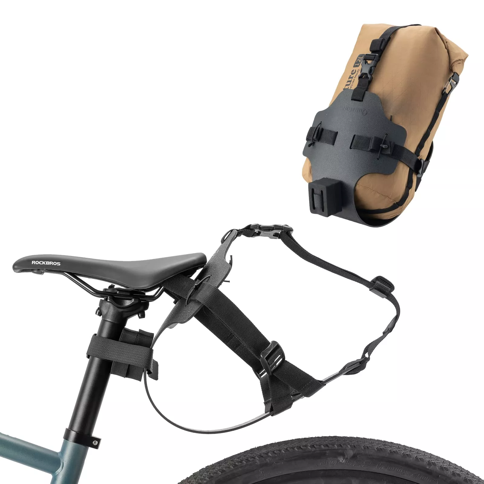 Bikepacking Rear Saddle Bag Support Mount