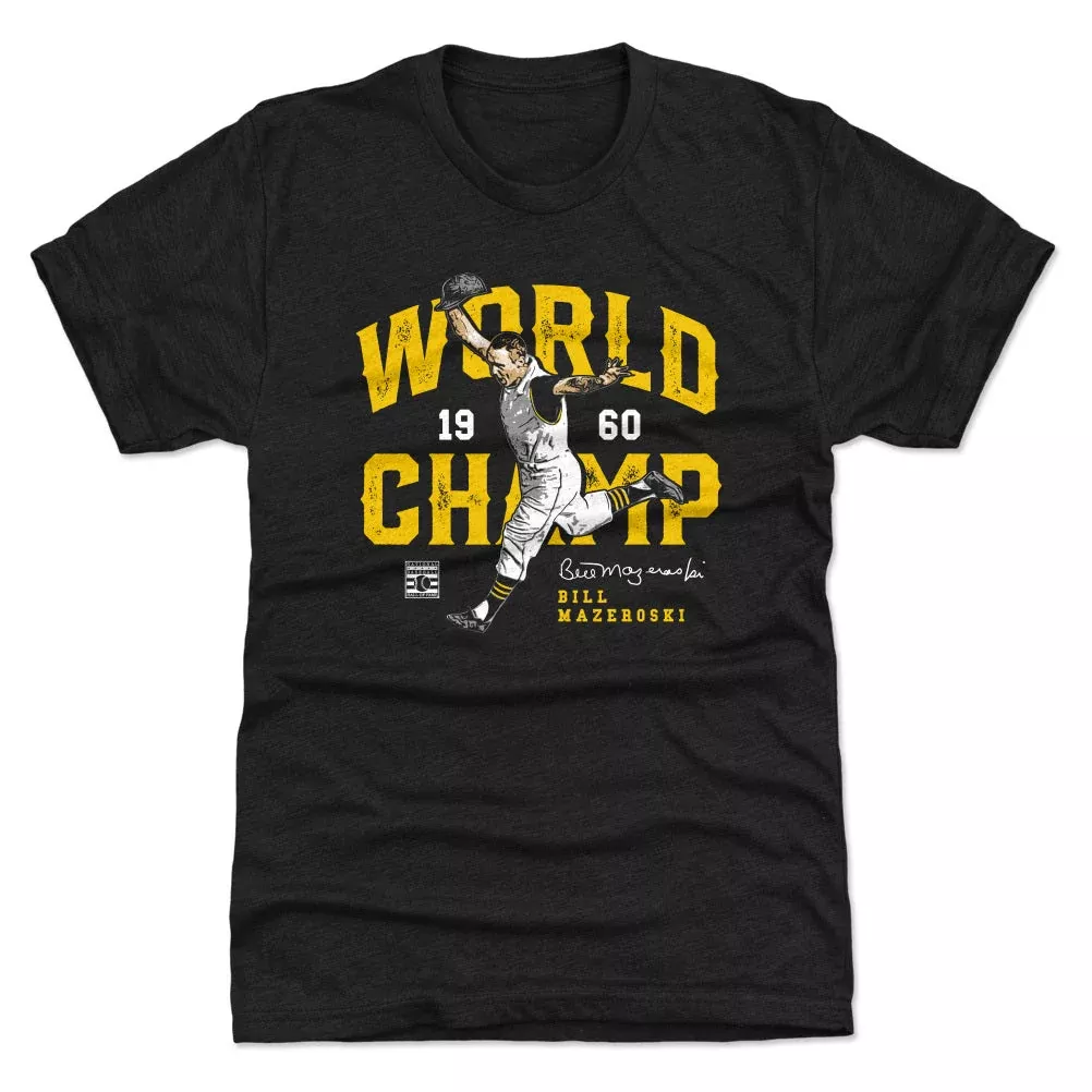 Bill Mazeroski World Champ WHT