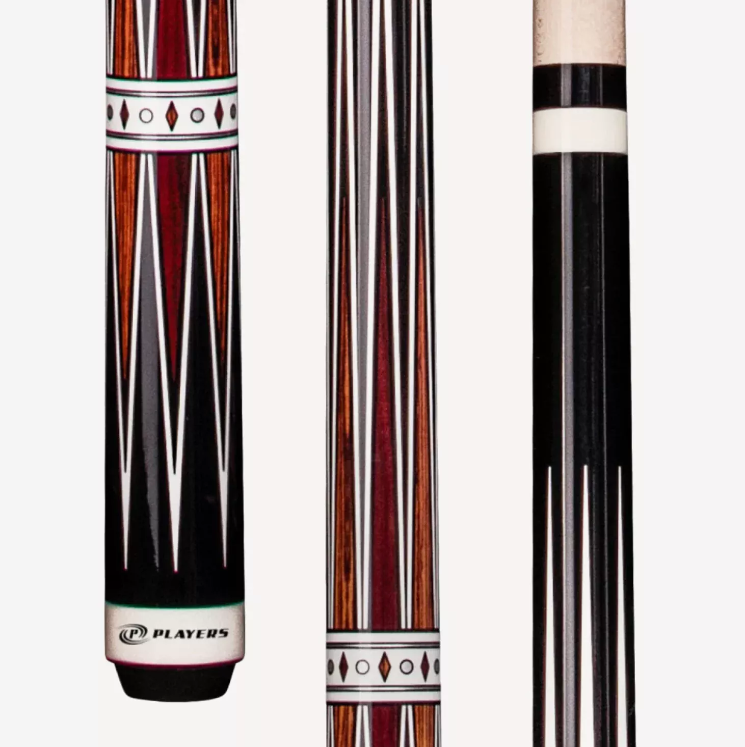 Black and Cocobolo Players Cue