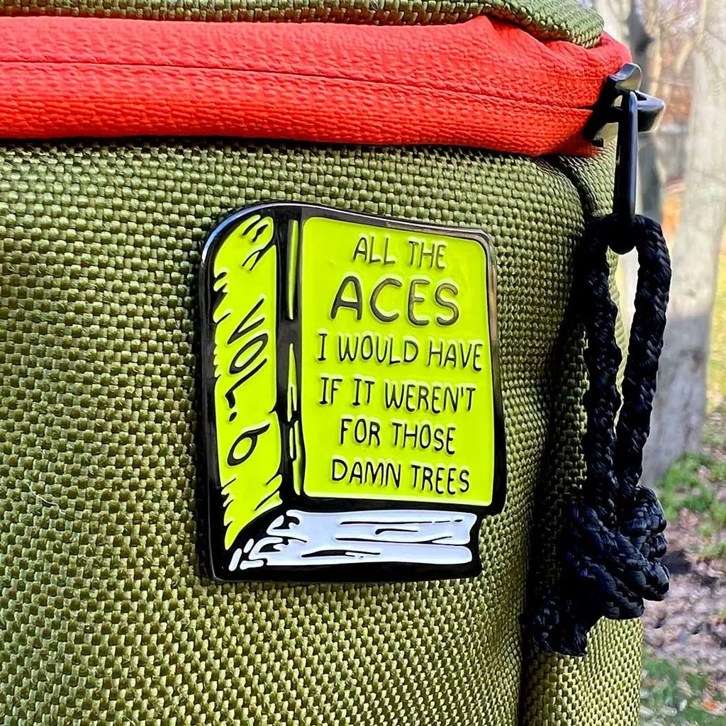 Book Of Almost Aces Vol 6 Pin - Metal Butterfly