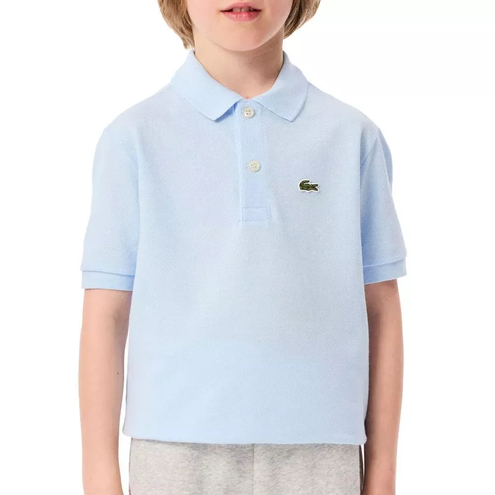 Boys' Regular Fit Petit Pique Tennis Polo