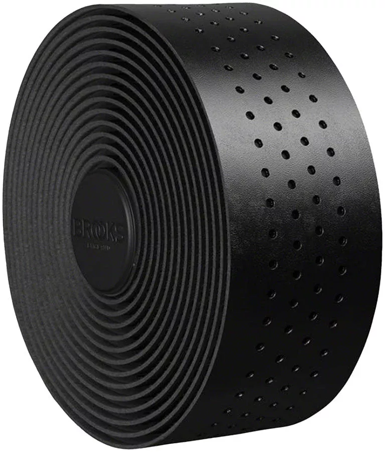 Brooks Leather Bar Tape - 2mm Black