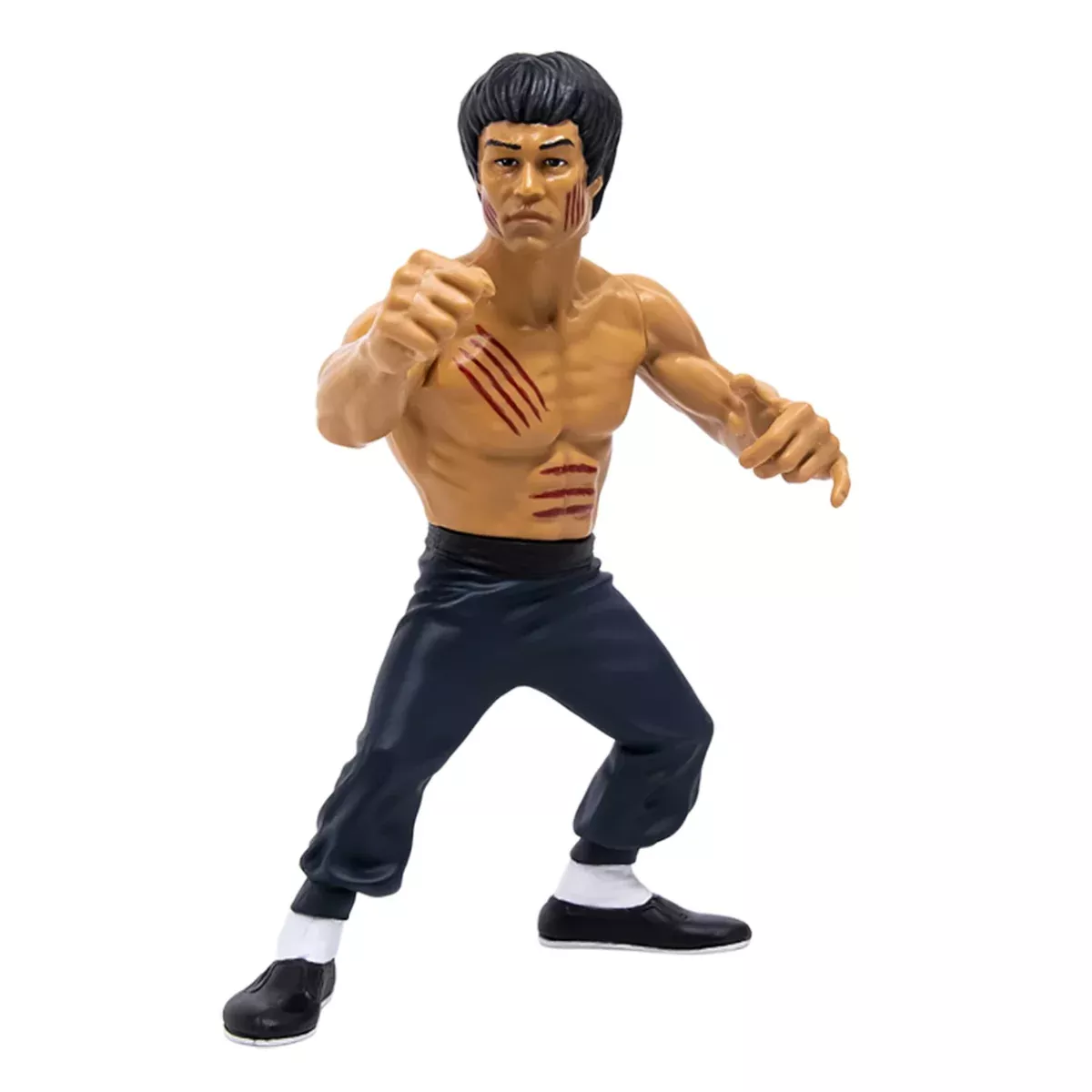 Bruce Lee Heels and Faces Retro Action Figure | Bloody