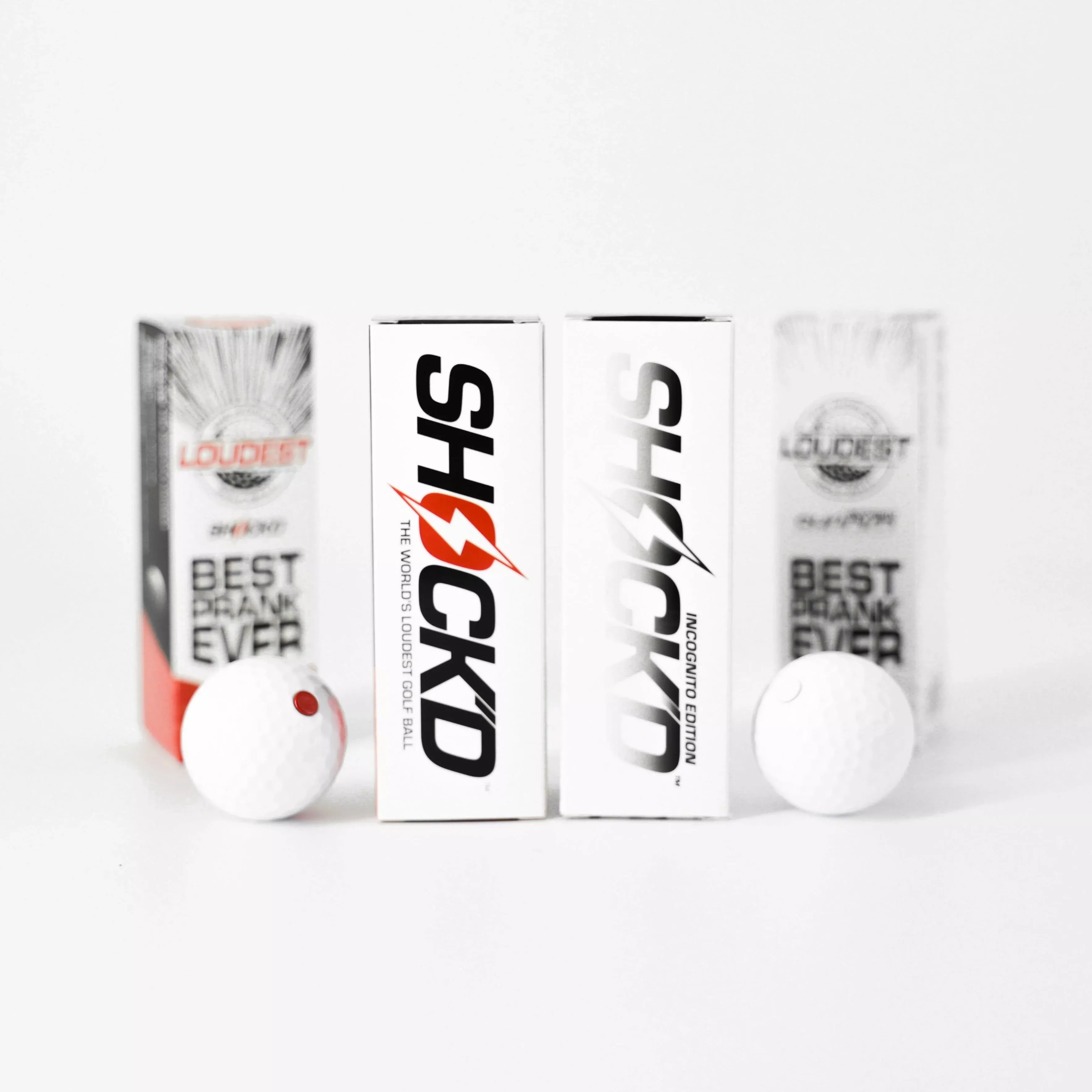 BUY 3 GET 1 FREE BUNDLE - SHOCK'D Golf Balls