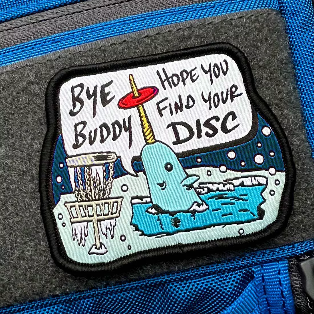 Bye Buddy Holiday Disc Golf Patches™
