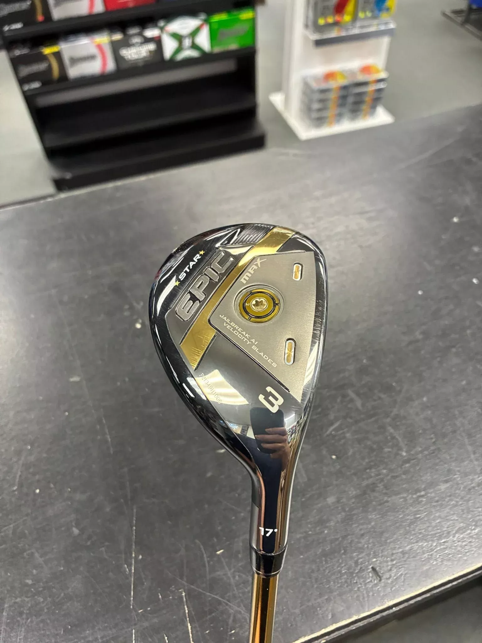 Callaway EPIC MAX Star 3 Hybrid Right Hand Senior Flex (Used)