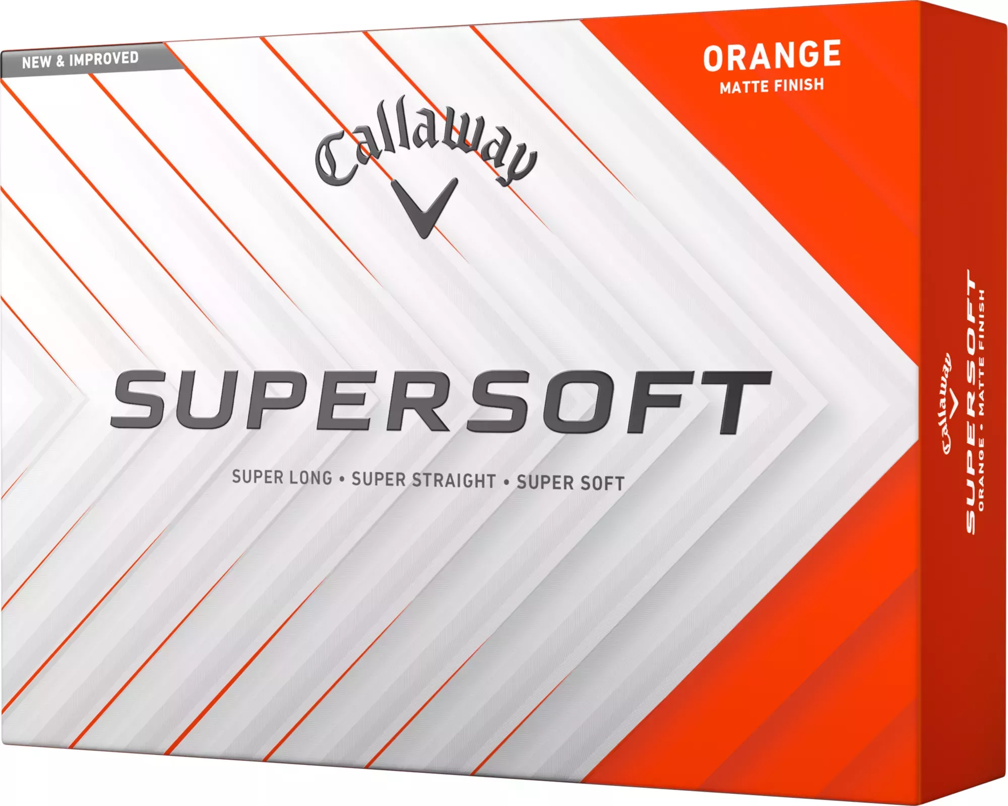Callaway Supersoft Matte Orange 2025 Golf Balls